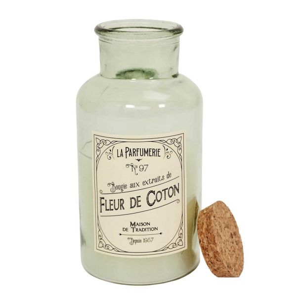 SVEČA V KOZARCU HOME DECO DIŠEČA V RETRO STEKLENIČKI V17CM