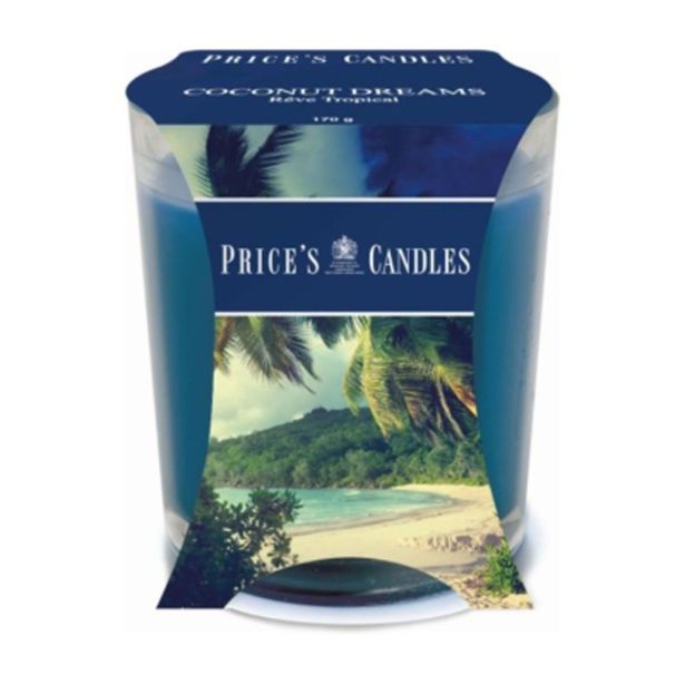 SVEČA V KOZARCU PRICES JAR COCONUT DREAMS