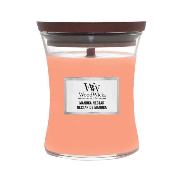 SVEČA V KOZARCU WOODWICK CLASSIC MEDIUM MANUKA NECTAR