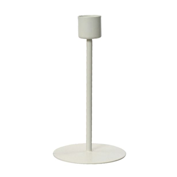 SVEČNIK DECORIS VISOKI SORT. 7.5X7.5X14 CM. SORT