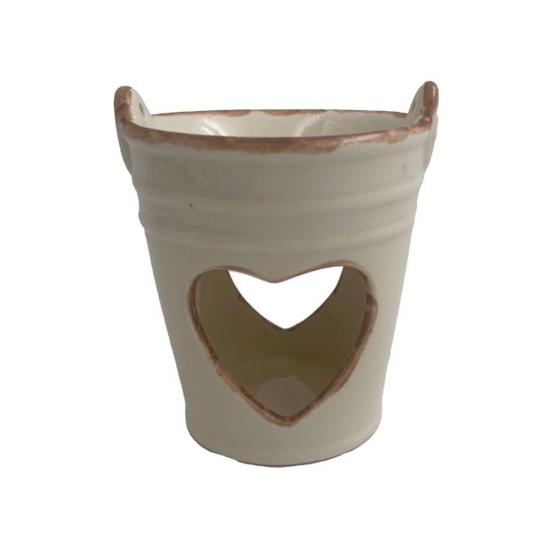 SVEČNIK MULLER IZPARILNIK, KERAMIKA OLD ROMANTIC