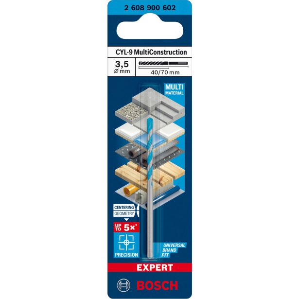 SVEDER EXPERT CYL-9 MULTICONSTRUCTION, 3,5 X 40 X 70 MM