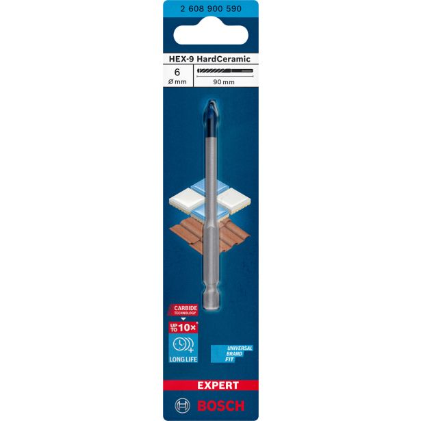 SVEDER EXPERT HEX-9 HARDCERAMIC, 6 X 90 MM