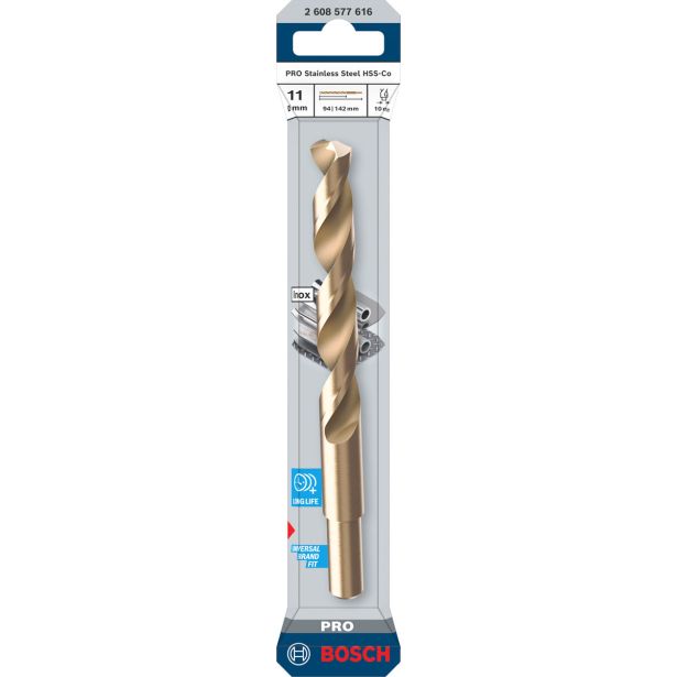 SVEDER HSS/E DIN 338 BOSCH 11 X 94 X 142 MM