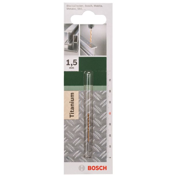 SVEDER HSS-TIN DIN 338 BOSCH 1.5 X 40 MM