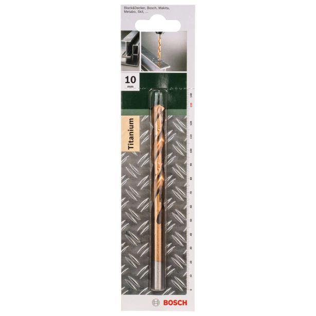 SVEDER HSS-TIN DIN 338 BOSCH 10.0 X 133 MM