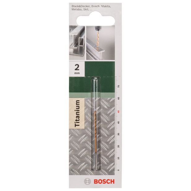 SVEDER HSS-TIN DIN 338 BOSCH 2.0 X 49 MM
