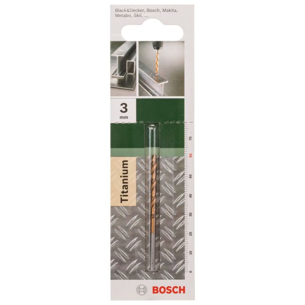 SVEDER HSS-TIN DIN 338 BOSCH 3.0 X 61 MM