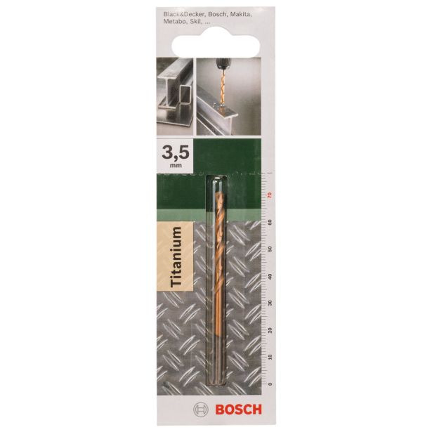 SVEDER HSS-TIN DIN 338 BOSCH 3.5 X 70 MM