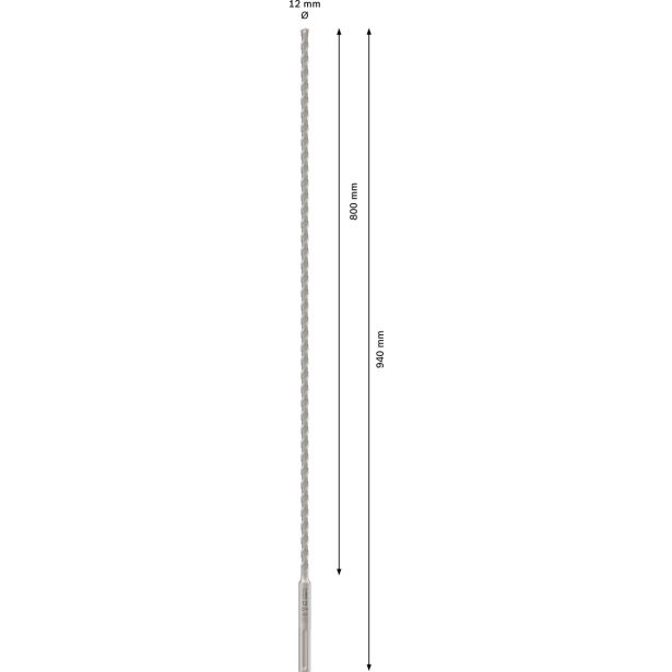 SVEDER ZA BETON SDS MAX BOSCH 12 X 800 X 940 MM
