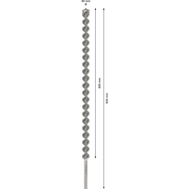 SVEDER ZA BETON SDS MAX BOSCH 40 X 800 X 920 MM