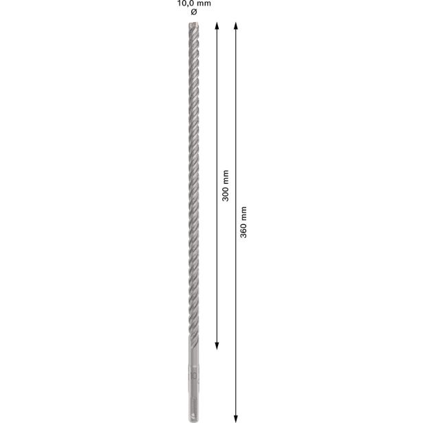 SVEDER ZA BETON SDS PLUS BOSCH 10 X 300 X 360 MM