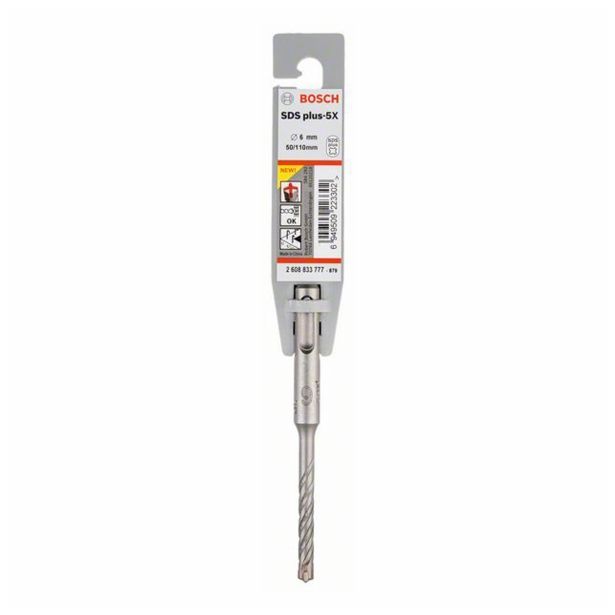 UDARNI SVEDER BOSCH SDS PLUS-5X 6.0X50/110 MM, 4 REZILA