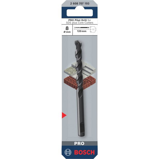 SVEDER ZA BETON SDS PLUS BOSCH 8 X 120 MM