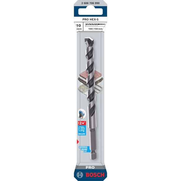 SVEDER ZA KAMEN DIN 8039 BOSCH 10X100X150 MM