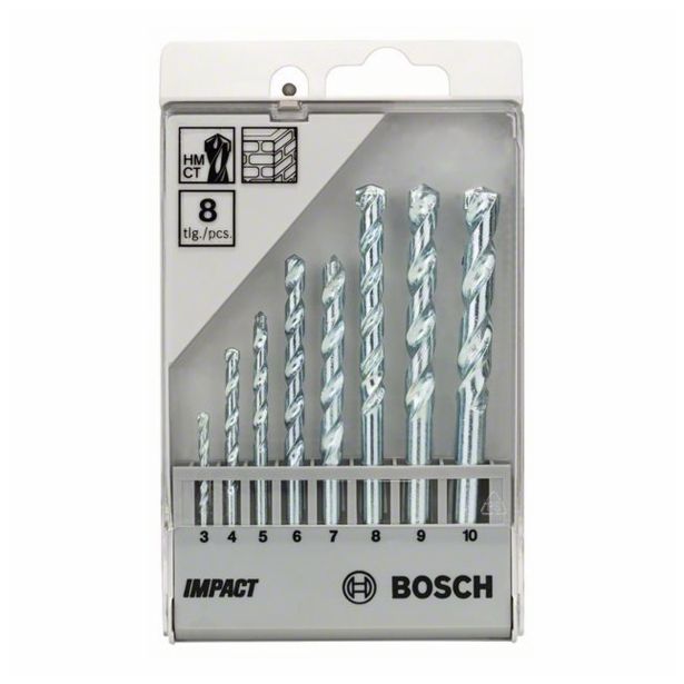 GRT. SVEDROV ZA KAMEN BOSCH 3-4-5-6-7-8-9-10MM 8 DEL.