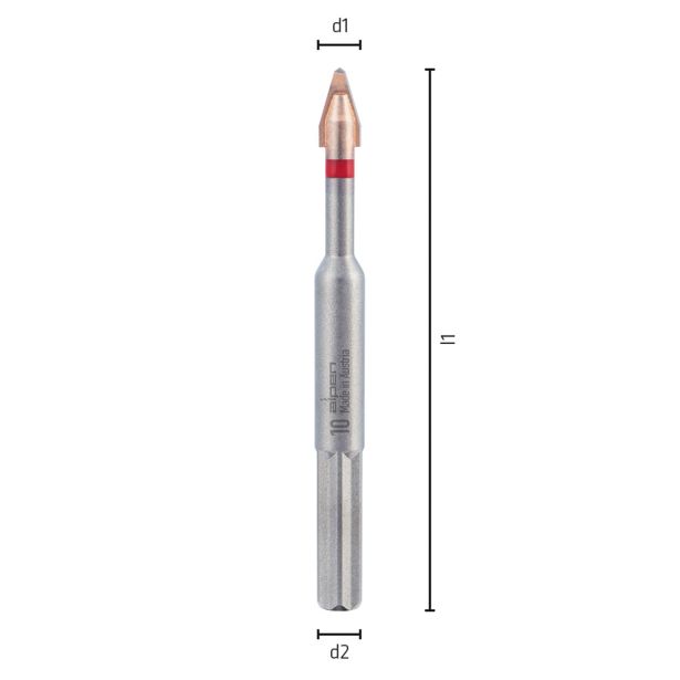 SVEDER ZA KERAMIKO ALPEN 10 MM SET (2) C PROTECTOR IN SVEDER ZA BETON