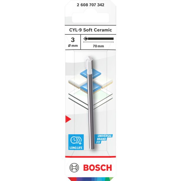 SVEDER ZA KERAMIKO BOSCH 3 X 70 MM
