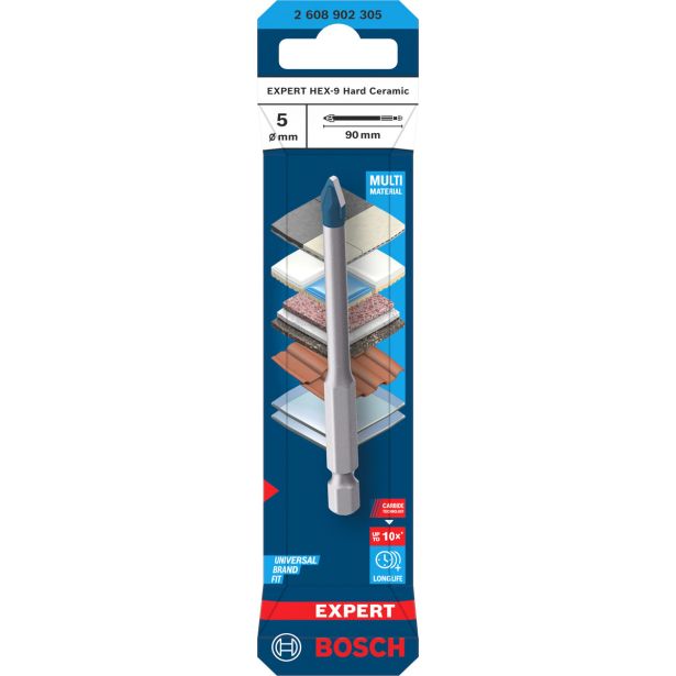 SVEDER ZA KERAMIKO BOSCH 5 X 90 MM HEX-9
