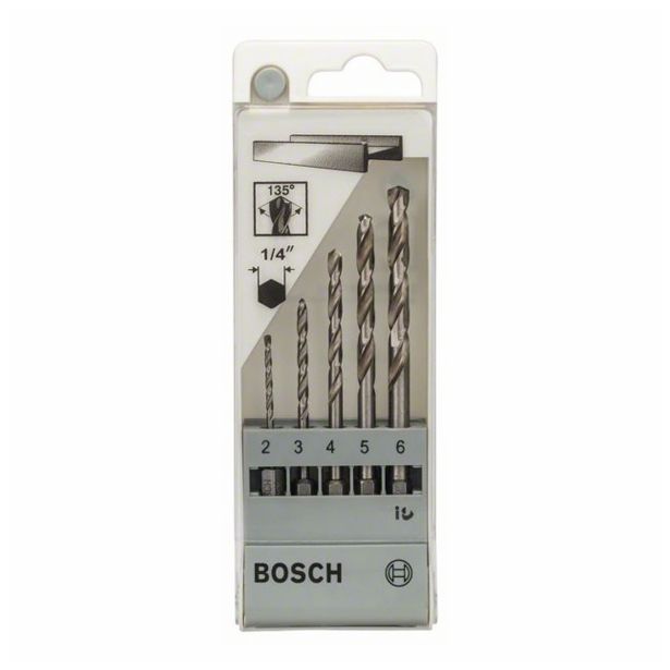GRT. SVEDROV ZA KOVINO BOSCH 2-6 MM 5-DELNA HSS-G