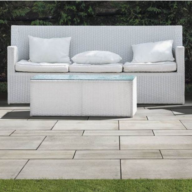 BETONSKA PLOŠČA SEMMELROCK SVEN PLOŠČA, 60/12.5/ 3.8 - 4.2 CM. NORDIJSKO SIVA