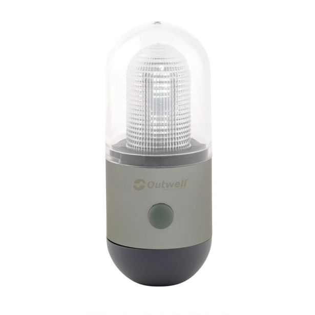 SVETILKA OUTWELL SVETILO ONYX LANTERN SILVER, LED