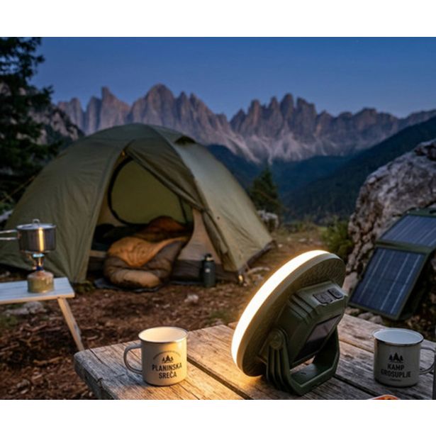 SVETILKA PLATINET PGCL02S CAMPING LED
