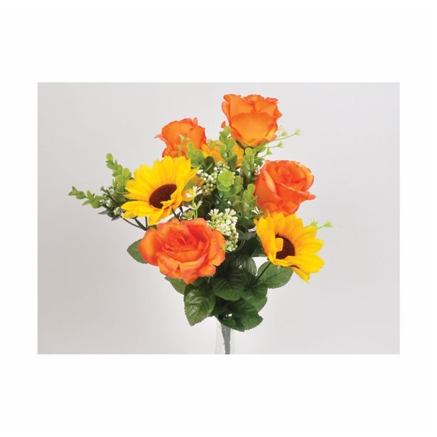 SVILENO CVETJE DAR VRTNICA IN SONČNICA ŠOPEK X12