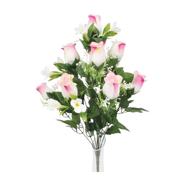 SVILENO CVETJE DAR VRTNICA, JASMIN ŠOPEK X 10 ROZA