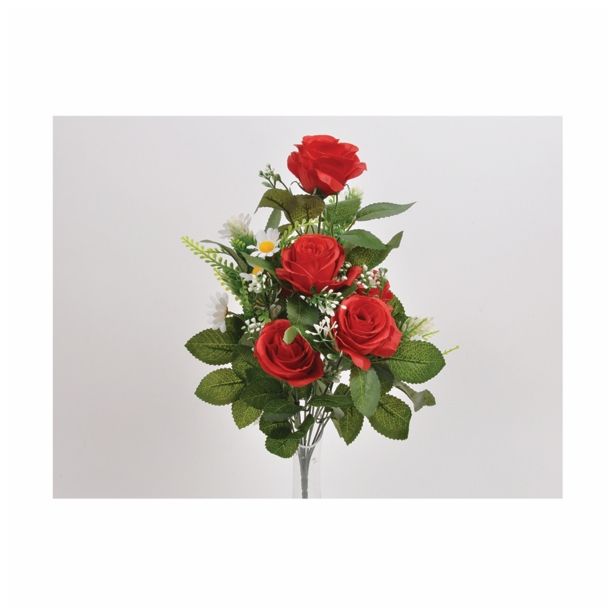 SVILENO CVETJE VRTNICA ŠOPEKX10 Z MARJE TICO IN ZELENJEM-RDEČ