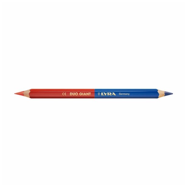 SVINČNIK LYRA 17 CM RDEČ+MODER