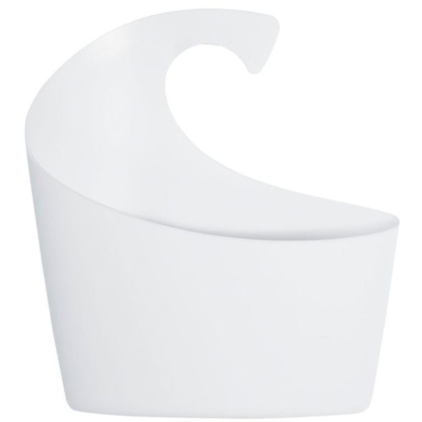 DRŽALA, STOJALA, KLJUKICE SPIRELLA SYDNEY KOŠARICA 1 L 22.5X25X8.5 CM BELA