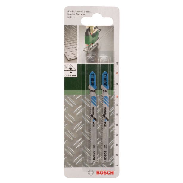 LIST VBODNE ŽAGE BOSCH T 118 BF 2-DELNI KOMPLET