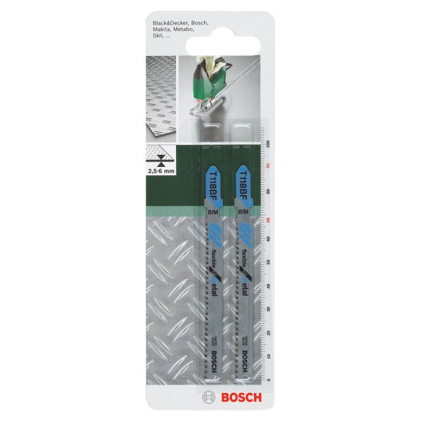 LIST VBODNE ŽAGE BOSCH T 118 BF 2-DELNI KOMPLET
