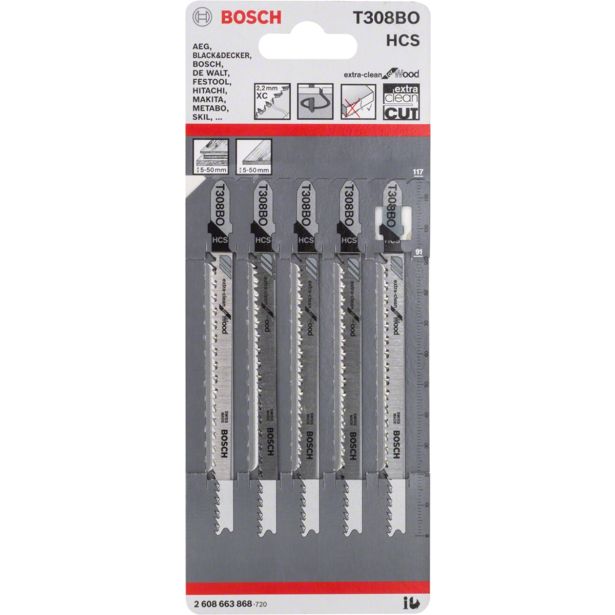 LIST VBODNE ŽAGE BOSCH T 308 B 5 KOS
