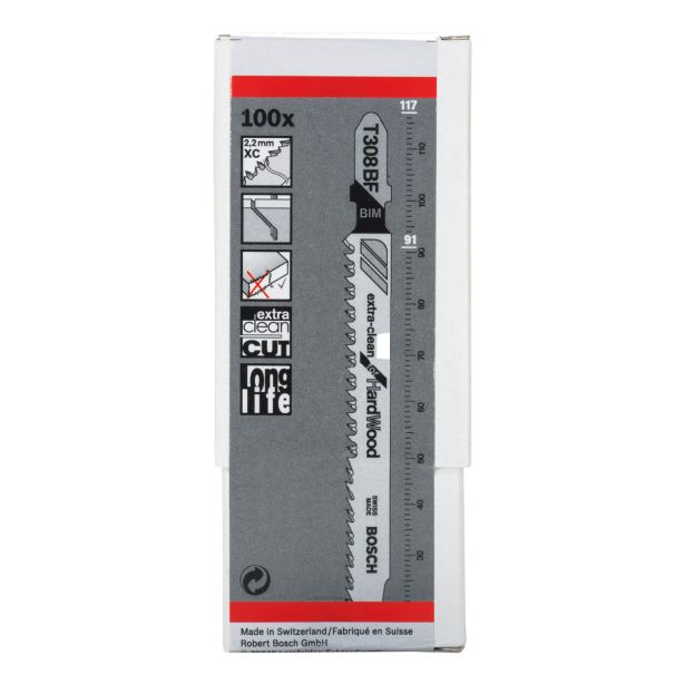 LIST VBODNE ŽAGE BOSCH T 308 BF 100DELNI KOMPLET