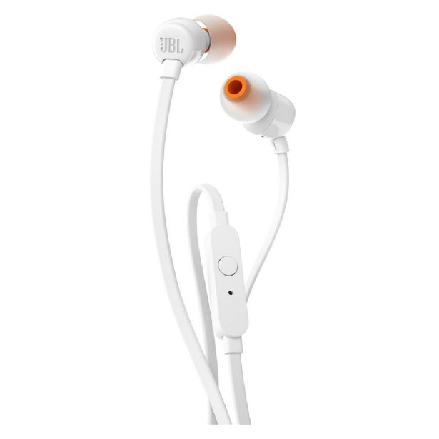 SLUŠALKE JBL T110 BELE