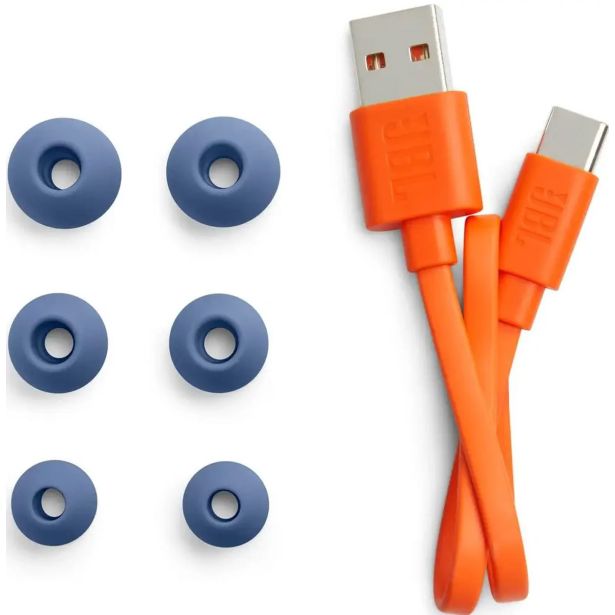 SLUŠALKE JBL T130NC TWS MODRE