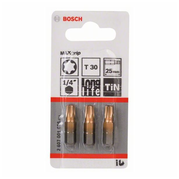 VIJAČNI NASTAVEK BOSCH MAX GRIP T30, 25 MM