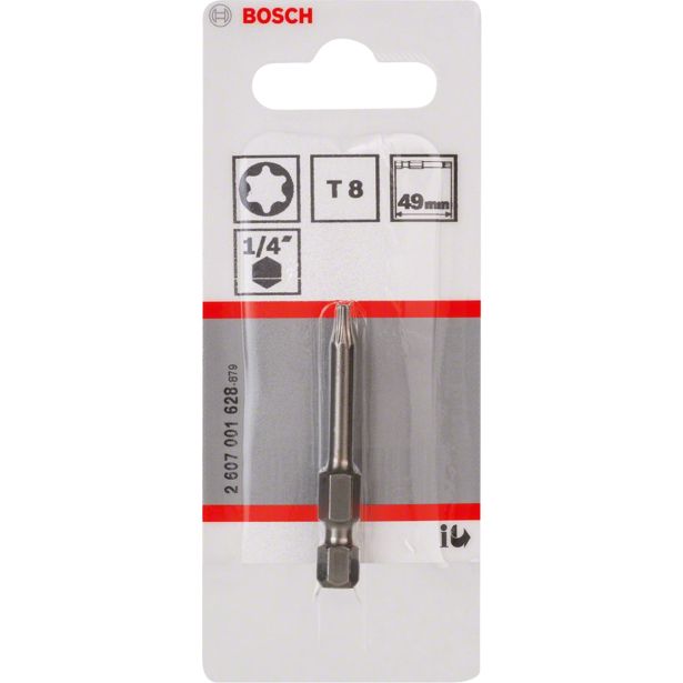 VIJAČNI NASTAVEK BOSCH EXTRA-HARD T8, 49 MM