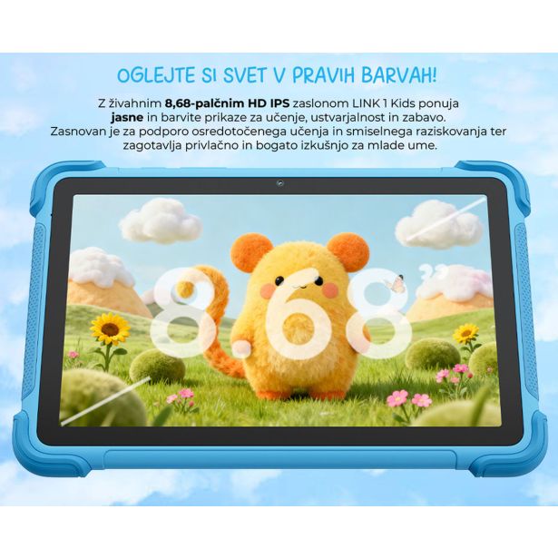 TABLIČNI RAČUNALNIK BLACKVIEW LINK1 KIDS 3V1 AI4GB+64GB