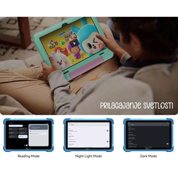 TABLIČNI RAČUNALNIK BLACKVIEW TAB 20 KIDS 10.1" GEMINI AI 2.0, 4GB+64GB