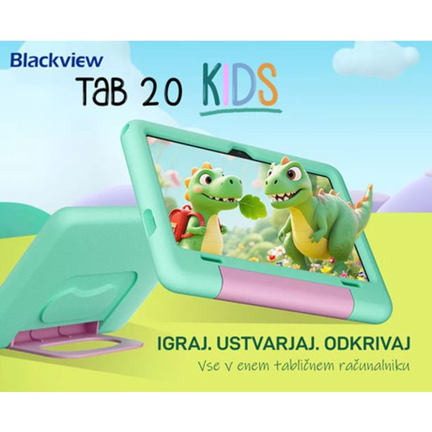 TABLIČNI RAČUNALNIK BLACKVIEW TAB 20 KIDS 10.1" GEMINI AI 2.0, 4GB+64GB