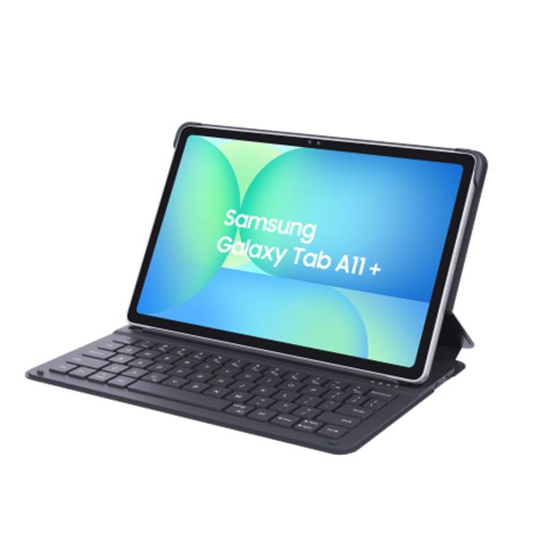 TABLIČNI RAČUNALNIK SAMSUNG GALAXY TAB A11+WIFI 128 G SREBRNA +TIPKOVNICA