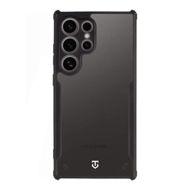 TACTICAL QUANTUM SILIKONSKI OVITEK ZA SAMSUNG GALAXY S24 ULTRA 5G - PROZORNO ČRN