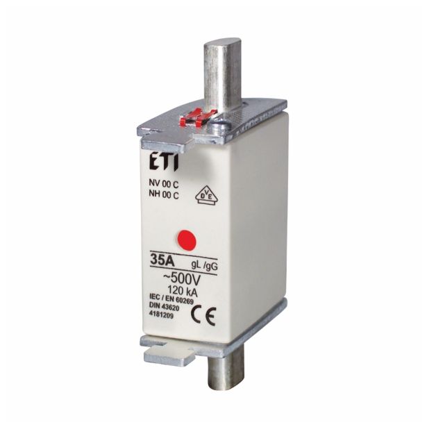 TALILNI VLOŽEK ETI NV00 C GL-GG 500V 25A NH00 NV100 KOMBI