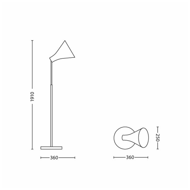 TALNA SVETILKA PHILIPS DRIN 1X23W E27 42261/33/16 ZELENA