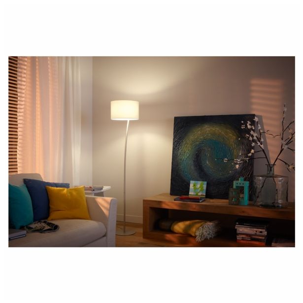 TALNA SVETILKA PHILIPS LEOD 1X23W E27 42258/38/16 BEŽ