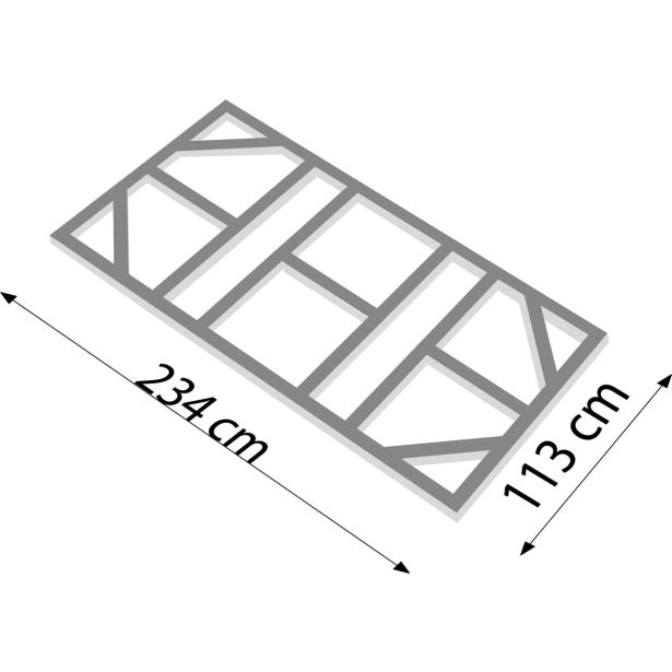 TALNI OKVIR GLOBEL 8X4 ZA HIŠKO SKILLION 84