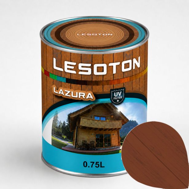 TANKOSLOJNI PREMAZ LESOTON 0.75 L LAZURA 03 TIK TIK